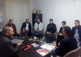ABTTF Başkanı Halit Habip Oğlu Kosova Genç Birlik Derneği’ni ziyaret etti